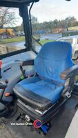 New Holland T5050 tractor c/w Trima 3.0P power down self levelling loader, hydraulic locking pins, 6ft bucket, gripe and grab, pallet forks and back plate, 5460 genuine hours, No VAT, tyres 50%, owner semi-retired last 8 years so only doing 320 hrs/yr. NK - 13