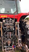 Massey Ferguson 6490 tractor, 9900hrs, tyres about 50%, KV53 LRU, Dynashift, He-Va front linkage, key in office - 3