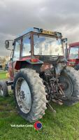 Massey Ferguson 375, Hi-line cab, F908 YWU, key in office - 3