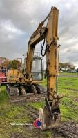 Cat 8T 307-B digger, 2001 - Key in office - 2