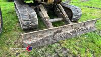Cat 8T 307-B digger, 2001 - Key in office - 4