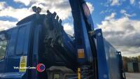2013 DAF CF75 6-wheeler hiab/crane, YX13 ZVW, rigid with rear lift axle, 00’S 738027 kilometers, sleeper cab, crane/hiab mounted behind cab, PM15523 (2016), MOT 31.08.25, Hiab/crane test to September 2025, - 1 former keeper - HPi Clear - V5 in office - 4