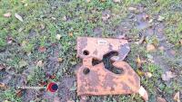 JCB compact heavy duty weld on brackets - 3