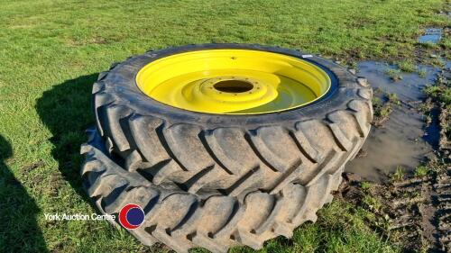 John Deere row crop sprayer wheels