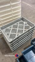 6 x storage boxes approx 23in x 15in - 3