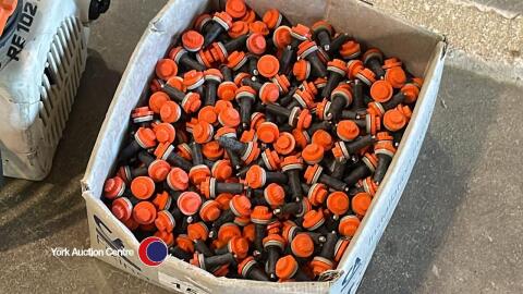 Box of roofing screws