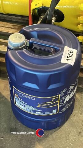 20ltr new hydraulic oil