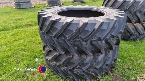 Pair of 540/65/34 tyres