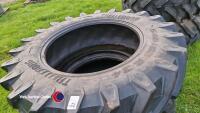 Pair of 540/65/34 tyres - 2