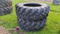 Pair of 540/65/34 tyres - 4