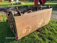 Wylie shear grab JCB brackets