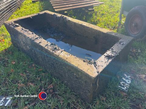 Old stone trough 4ft x 2.6ft approx