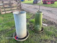 2 x Eltex chicken feeders - 3