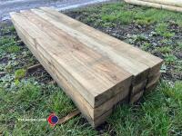 12 x 5inx3in fence posts - 2