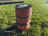 3 x Rappa pre loaded electric fence reels