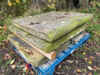 Thick Yorkshire stone flags - 2