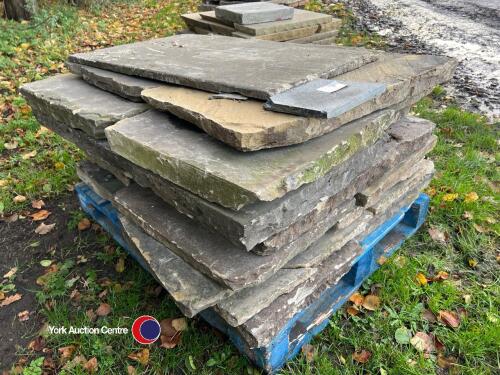 Reclaimed Yorkshire stone flags