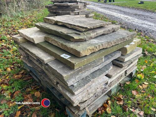 Reclaimed Yorkshire stone flags