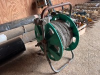 Large reel of electric fence wire - 2