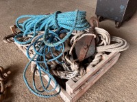 Tow rope and pulleys - 2