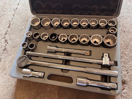 Draper 3/4 drive socket set as new