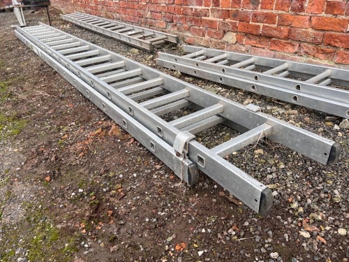 Double extension ladder