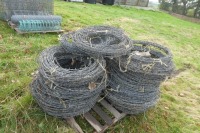 Pallet of barbed wire - 2