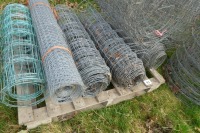 Various part rolls of fencing wire - 2