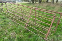 2 x 15ft metal gates