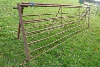 2 x 12ft metal gates - 2