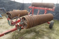 Kverneland 6m hydraulic folding rollers - 2