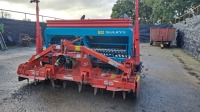 Sulky Tramline Compact drill and 2007 Maschio 3000 3m power harrow combination, 2008