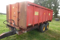 Easterby ET8 8T tandem axle grain trailer, 1996 - 2