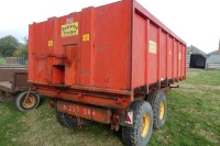 Easterby ET8 8T tandem axle grain trailer, 1996 - 3