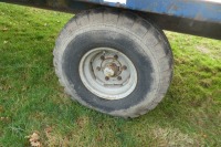 Single axle 20ft bale trailer with end gormers, 1987 - 4