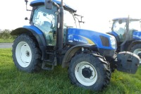 New Holland T6030 Plus 4wd tractor, 40kph, Electroshift, 420/85R38 & 40.9R24, 4526 hours, YX12 CPY - 13