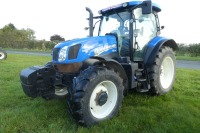 New Holland T6.165 4wd tractor, 40kph, Electroshift, 520/70R38 and 420/70R28, 4196 hours, YX15 CWE - 13