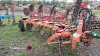 Kverneland EG 85 4F auto reset, hydraulic vari width plough - 3