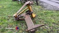 Browns mole plough, 3 point linkage, nearly new leg - 2