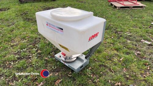 Logic EBC-TFL120PL 120 litre capacity 12v broadcaster, all electrics included spreads seeds, fertiliser and pellets - control box in office