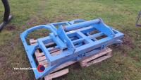 Round bale grab c/w Manitou fitting