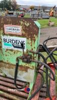 Tumoba BV single head sprout stripper. 3 point linkage mounted - 3