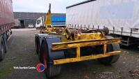 Tri-axle hook loader trailer - 3