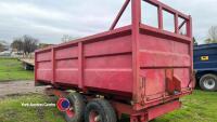 AS 10T grain trailer, brakes and lights all working - 3