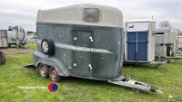 Large German horse trailer, 2T payload suit big horses or multiples - 2