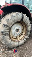 Massey Ferguson 6490 tractor, 9900hrs, tyres about 50%, KV53 LRU, Dynashift, He-Va front linkage, key in office - 8