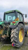 John Deere 6400 4wd tractor, with Power Quad gearbox. N378 JUA - 4