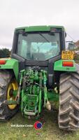 John Deere 6200 tractor 6320hrs 90% tyres, was driven around the sale but has a lift pump wiring issue - Key in office - 5