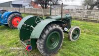 1941 Fordson Standard N wide winged tractor, EDF 622, c/w belt pulley and buff log book. Starts, runs and drives- V5 in office (booklet style V5) - 4