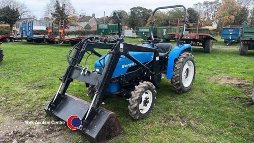 Benye compact 4wd tractor with loader